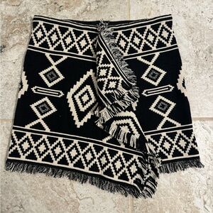 Isabel Marant Étoile Jiloa Fringe Jacquard Mini Skirt